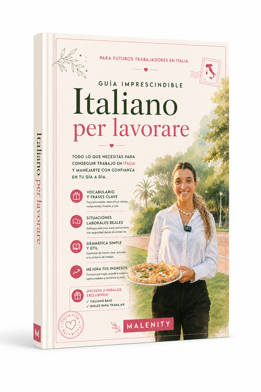 Italiano per lavorare by Malenity - Guía imprimible