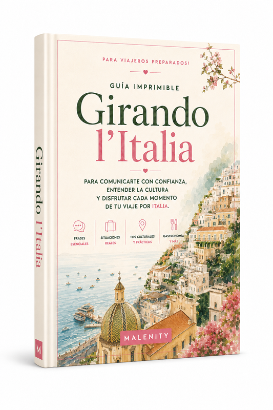Girando L'Italia by Malenity - Guía imprimible